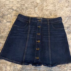 Jean skirt